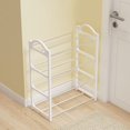 thumbnail image 4 of 1PC Four layer Simple Shoe Rack Storage Shoe Cabinet Multi-Layer Assembly Shelf, 4 of 10
