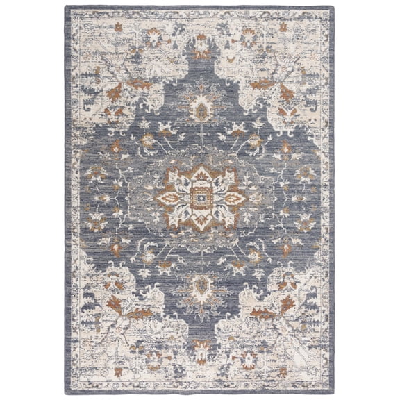 Rizzy Rugs Ventura Area Rug VRA750 Traditional Blue, 3' x 5', Blue