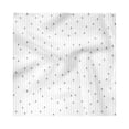 thumbnail image 1 of Neutral Decorative Satin Napkins Set of 4, Slender Stripes Layout Pointing Upwards Vertical Continuing Design Monochrome, Square Fabric Party & Dinner Napkin, 18", Dark Grey, by Ambesonne, 1 of 2