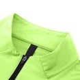 thumbnail image 4 of Men's Long Sleeve Sun Shirts Quick Dry UPF 50+ Tees 1/4 Zip Up Fishing Running Rash Guard T-Shirts Outdoor Shirt with Zipper Pocket for Men Big Size 4XL Green, 4 of 9