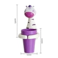 thumbnail image 5 of Organizador de baño para niños para divertirse cepillando los dientes Adorable soporte de cepillo de dientes con dibujos animados, 5 of 5