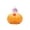 C, variant on Halloween Ghost Pumpkin Scented Candle, Soy Wax Decorative Aromatherapy Candle, Spooky Holiday Ornament for Home Party Decor，A