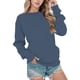 thumbnail image 1 of Gibobby Sudaderas para mujer Sudadera sin Botones Sudadera para Mujer(Marina,XL), 1 of 4