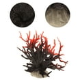 thumbnail image 4 of Unique Bargains 1 Pcs Colorful Coral Reef Decor Mini Faux Coral Decor for Aquarium Decorations Black Red 16.5x14.8cm, 4 of 6