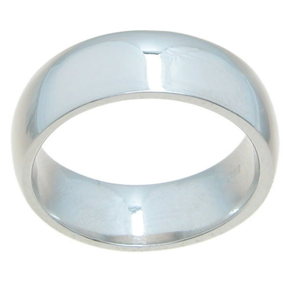 925 Silver Wedding Band Men & Wedding Ring Makes Great Valentines Gifts for Him