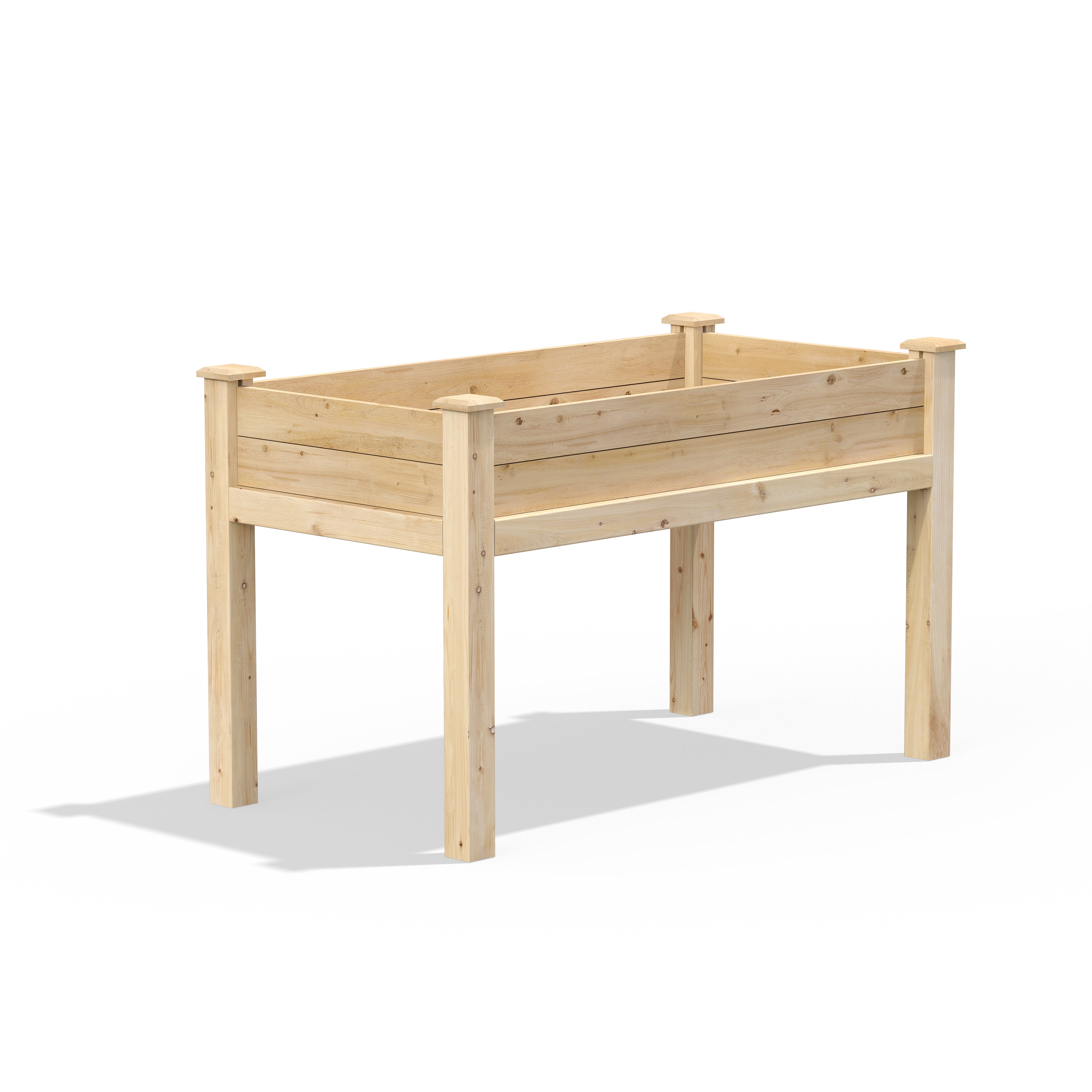 Greenes Fence 48" x 24" x 31" Original Cedar Raised Garden Bed