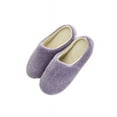 thumbnail image 2 of Women Men Winter Warm Fleece Anti-Slip Slippers Indoor House Shoes, 2 of 2