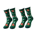 thumbnail image 4 of Calcetines divertidos calcetines novedosos regalos divertidos para él calcetines deportivos casuales cómodos Viendo fútbol, 4 of 8