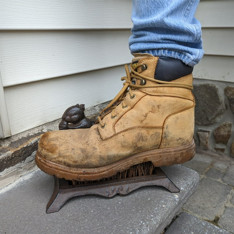 Metal Squirrel Boot Scraper Garden Shoes Brush Outdoor Front Door Porch Decor Metal Squirrel Boot Scraper Garden Shoes Brush Outdoor Front Door Porch Decor