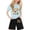 BJUTIR389-Light Blue, variant on BJUTIR Girls 2 Piece Sets Round Neck Short Sleeved Printed T Shirt Shorts Outfits Cozy Clothes Suit Size 8-9 Years