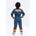 thumbnail image 4 of Overall Hot Wheels para niños pequeños French Terry Racing Grey 4T, 4 of 7