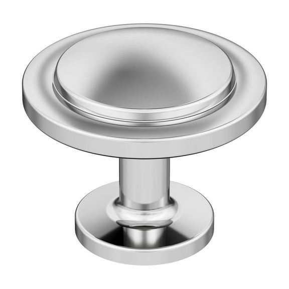 Amerock Loop 1-3/16 inch (30mm) Diameter Polished Chrome Cabinet Knob - 25 Pack