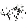 thumbnail image 6 of Packs Silicone Lined s Hair Clips Micro Beads hair accessoriess 3mm Black, 6 of 6