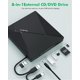 thumbnail image 2 of Unidad externa de CD DVD PeroBuno TP886 USB 3.0 para ordenador portátil, 2 of 9