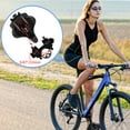 thumbnail image 3 of Oversized Bike Seat with Backrest, Breathable Bicycle Saddle with Back Support, Wide Bike Padded PU Cushion Saddle, Universal Saddle Replacement for Tricycle, Height Adjustable, 3 of 6
