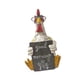 thumbnail image 5 of Estatua de pollo de buenos días Escultura de pollo Detalles vívidos Adorno decorativo Gallo, 5 of 9