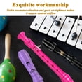 thumbnail image 6 of EASTROCK Soprano Recorder Instrument 3Pcs Recorder Flute C Key German Style for Beginners/Students,Black, 6 of 7