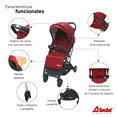 thumbnail image 2 of Carriola Ultra Compacta D'Bebe  Wing ultra ligera Rojo para viaje, 2 of 3