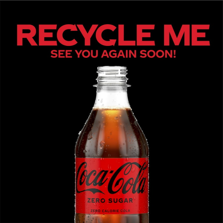 Coke Zero Sugar-Free Soda with Caffeine, 6 Pack, 16.9 fl oz
