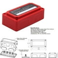 thumbnail image 3 of 300A Bloc de Distribution de Borne M10 4x Robuste, Batterie Marine, 3 of 7