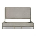 thumbnail image 3 of FOA Yasgard 3-Piece Gray Solid Wood Bedroom Set - Queen + 2 Nightstands, 3 of 15