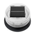 thumbnail image 4 of Luz estroboscópica solar para coche, lámpara intermitente de emergencia, redonda, compacta, resistente al agua para Luz roja y azul, 4 of 9