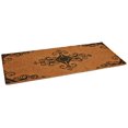 thumbnail image 1 of Rubber-Cal Traditional Fleur de Lis French Mat Large Front Door Mat, 24 by 57-Inch, 1 of 5