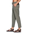thumbnail image 5 of Avalanche Women's Hiking Quick Dry Drawstring Woven Ankle Pant With Pockets, 5 of 5