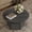 Black Alder, variant on SICOTAS 31.5" Round Fluted Coffee Table for Living Room, Modern Cloud Coffee Table with Spacious Tabletop, Art Deco Sturdy Circle Coffee Table, Gray Alder