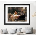 thumbnail image 3 of Giant Art 32x24 The Lady of Shalott  1888 Matted and Framed in Multi-Color, 3 of 3