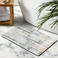 thumbnail image 3 of Enjoy Supreme Comfort with our Modern Abstract Gray Runner Rug: 20x32 inch, Soft, Non-Slip, Low Pile, Machine Washable, Ideal for Bathroom, Kitchen, 3 of 5