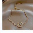 thumbnail image 1 of Pulseras coreanas elegantes con incrustaciones de diamantes de imitación, pulsera con dije de flor de Color dorado para mujer, accesorios de joyería de moda, regalos de fiesta Dengxun unisex, 1 of 2