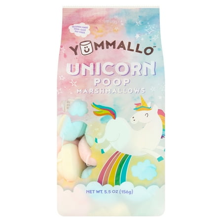 Yummallo Unicorn Poop Marshmallow, 5.5 oz (156 g)
