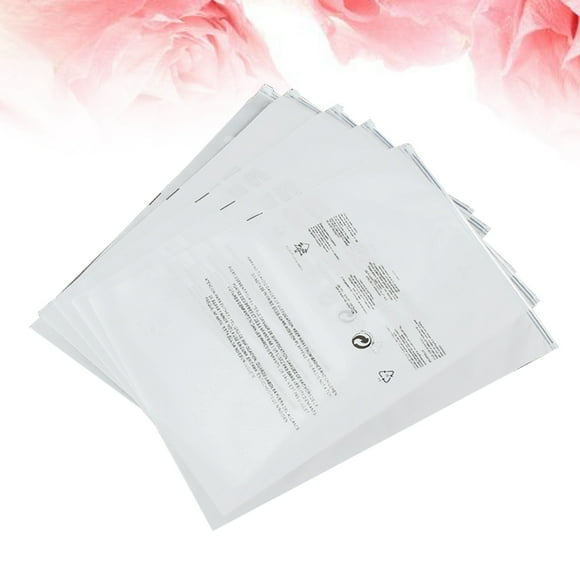 SEWACC Lot de 50 Petits Sacs d'Emballage en Plastique Transparents Carrés pour Usages Généraux 10x14 Po