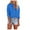 Blue, variant on HOWPAY Button down Shirts for Women Long Sleeve Solid Color Basic Collared Blouses Tops Oversized Stretch Loose Dressy Casual Fall Outfits Blue L
