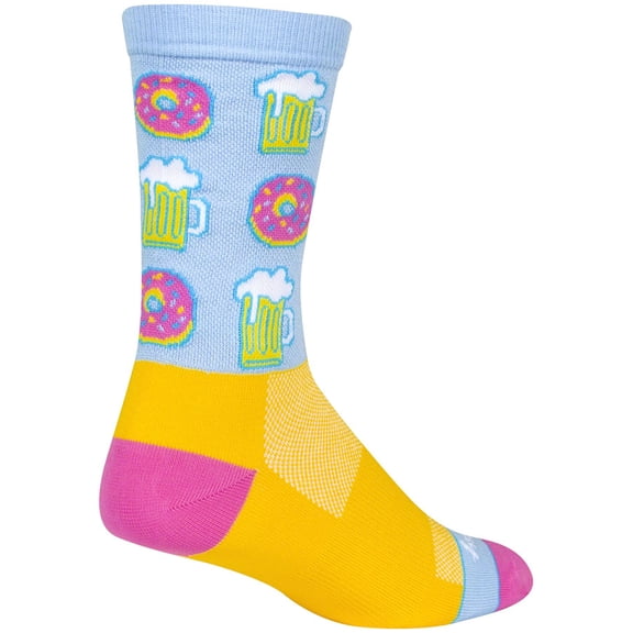 SockGuy Crew Mmmm Socks - 6", Large/X-Large