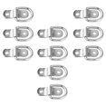 thumbnail image 1 of MOKKHNB 10Pcs D Shaped Buckles For Outdoor Activities With Galvanized Iron Material, 1 of 4