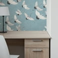 NuWallpaper Halcyon Vinyl Peel And Stick Wallpaper, 216in by 20.5in
