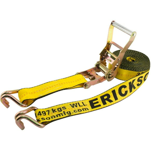 10,000 lb Heavy Duty Ratchet Strap - 2" x 27"