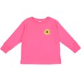 thumbnail image 3 of Inktastic Pocket Full of Sunshine Sunflower Boys or Girls Long Sleeve Toddler T-Shirt, 3 of 5