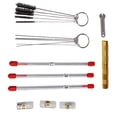thumbnail image 3 of Kit de Tapa de Boquilla de AeróGrafo de 21 Piezas, Piezas de Repuesto de Aguja de AeróGrafo Agujas de AeróGrafo Kit de Limpieza de AeróGrafo, Pieza de Repuesto, 3 of 5