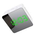 thumbnail image 1 of Bearachild Reloj despertador con pantalla Digital de LED para sala de estar, proyector alimentado tipo c, relojes de Radio, función de repetición, Electrodomésticos Luz verde tipo 1 Bearachild HA063914-03B, 1 of 6