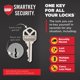 thumbnail image 2 of Cerradura Kwikset Amador de Níquel Satinado con SmartKey, 2 of 9