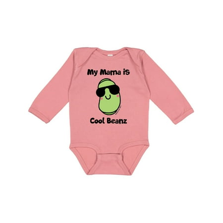 

Inktastic Cool Beans Mama Gift Baby Boy or Baby Girl Long Sleeve Bodysuit