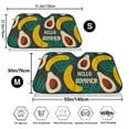 thumbnail image 3 of Kdxio Banana And Avocado Print Windshield Sun Shade,UV Rays and Sun Heat Protection,Sunshade for Car Windshield,Car Shade Front Windshield - Medium, 3 of 5