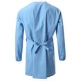 thumbnail image 2 of 7Encounter Unisex Multifunctional Long Sleeves Wrap Smock Light Blue Size L/XL, 2 of 4