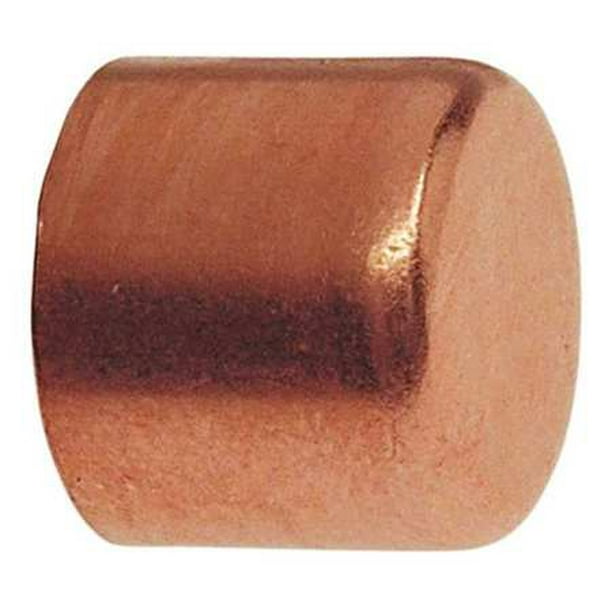 NIBCO Cap,Wrot Copper,C,1/4 In, 3/8 In.OD 617.25