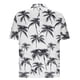 thumbnail image 4 of Mens Casual Botón Arriba Camisas Manga Corta Vintage Boliche Cuba Playa Camisas de Verano Botón Arriba, 4 of 5