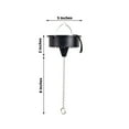 thumbnail image 3 of Efavormart 18 LED Light Rotating Heavy Duty Motor For Hanging Mirror Disco Ball, 5 RPM Battery Operated Motor With 8" Hanging Chain, 3 of 5