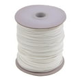 thumbnail image 2 of 80M 2mm ed Cord Beading String for Making Macrame Supplies , White, 2 of 8